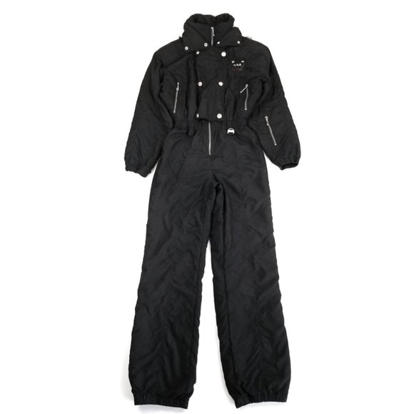 NILS Jackets & Blazers - NILS Vintage 80s / 90s Black One Piece Skiwear Snowsuit 8
